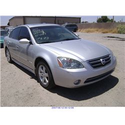 2003 - NISSAN ALTIMA