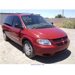 2005 - CHRYSLER TOWN AND COUNTRY