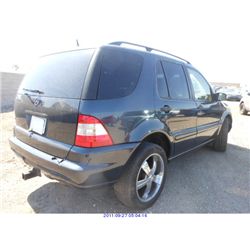 2003 - MERCEDES BENZ ML 350