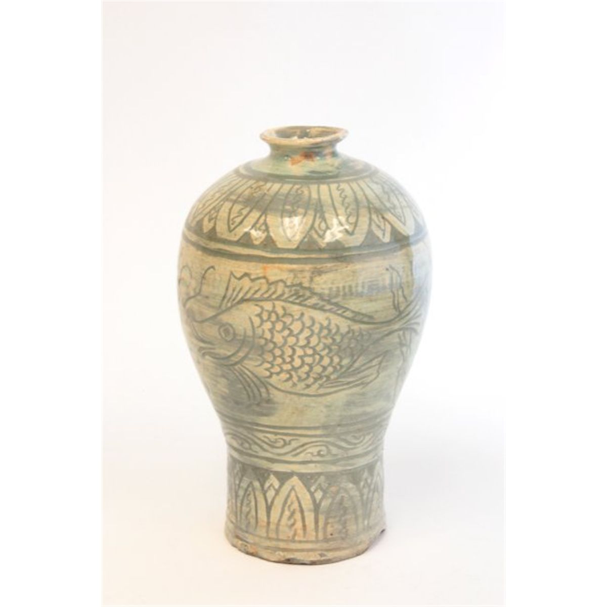 Group lot 4 pieces of Korean pottery