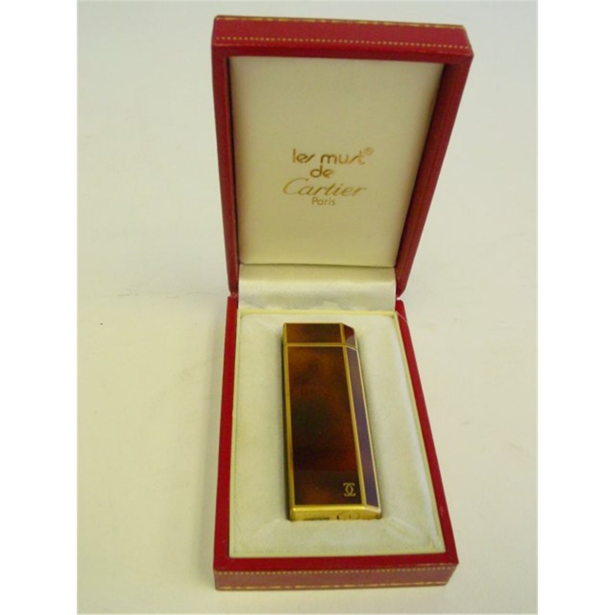 Cartier boxed lighter gold filled