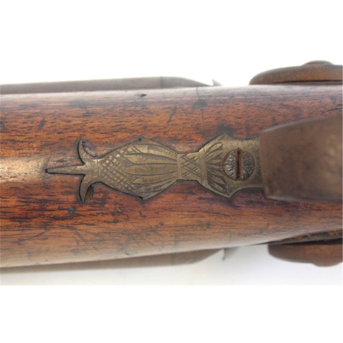 Lane & Reed antique double barrel shotgun