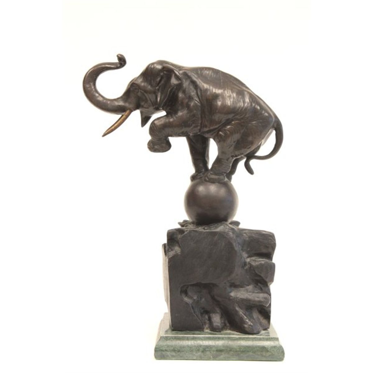 Bronze "Elephant" signed A. Barye
