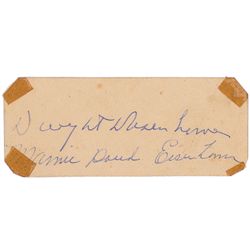 Dwight and Mamie Eisenhower