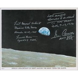 Frank Borman and Gene Cernan