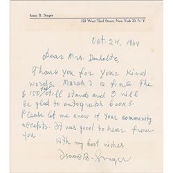 Isaac Bashevis Singer