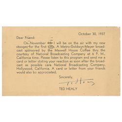 Three Stooges: Ted Healy