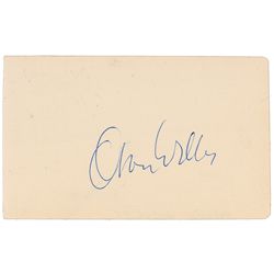 Orson Welles and Marlene Dietrich