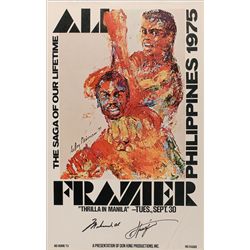 Muhammad Ali and Joe Frazier