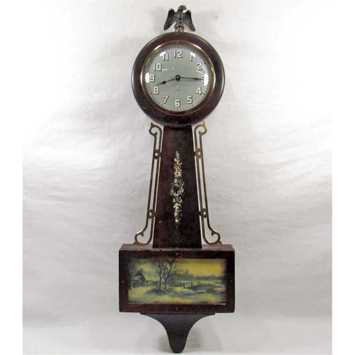 VINTAGE GILBERT BANJO CLOCK