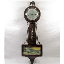 VINTAGE GILBERT BANJO CLOCK