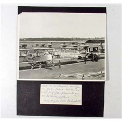 8.5" BY 6" PHOTO OF ARMY - NAVY AIR FIELD IN WASHINGTON, DC