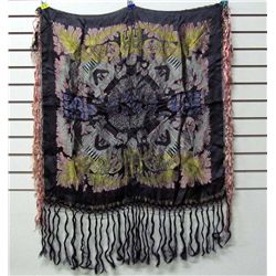 VINTAGE SILK TAPESTRY