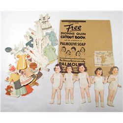 VINTAGE DIONNE QUINTUPLET ADVERTISING PREMIUM PAPER DOLLS