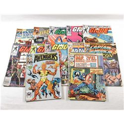 LOT OF 11 VINTAGE COMIC BOOKS - INCL. 25 AND 30 CENT COVERS
