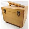 Image 2 : VINTAGE SHOE SHINE BOX W/ CONTENTS