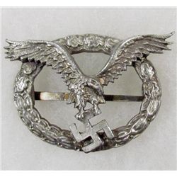 GERMAN NAZI LUFTWAFFE AIR CREW BADGE