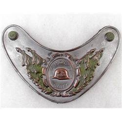 GERMAN NAZI ORTSCRUPPE GLATZ DER STAHLHELM GORGET