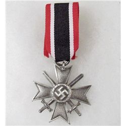 GERMAN NAZI 1ST CLASS NIGHTS CROSS OF THE WAR MERIT CROSS W/ RIBBON