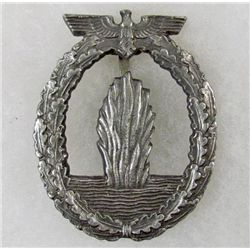GERMAN NAZI NAVY MINESWEEPER BADGE
