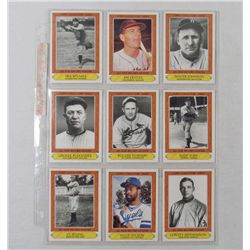 LOT OF 9 1985 TOPPS BASEBALL CARDS