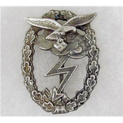 GERMAN NAZI LUFTWAFFE GROUND ASSAULT BADGE