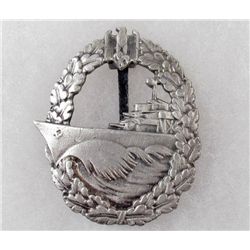 GERMAN NAZI NAVY DESTROYER WAR BADGE