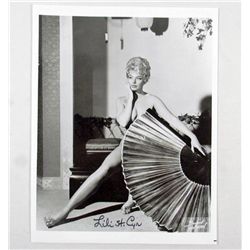 LILI ST. CYR AUTOGRAPHED 8 BY 10 PHOTO