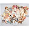 Image 1 : LOT OF VINTAGE PAPER DOLLS W/ CLOTHES