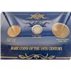 Image 2 : SET - RARE COINS OF THE 19TH CENTURY - IN CASE