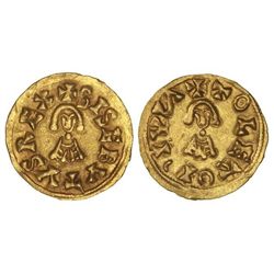 Triente. - SISEBUTO (612-621). - TOLETO (Carthaginensis). - Anv.: SISEBVTVS REX. Rev.: TOLETO PIV