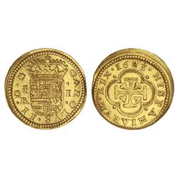 1 Escudo. - 1683. - SEGOVIA. - B.R. - Brillo original. Excepcional ejemplar. (En la colección Caball