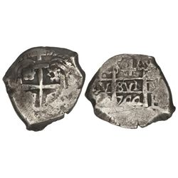 4 Reales. - 1744. - POTOSÍ . - (C). - 13,27 grs. Cal-1129. MBC. - -