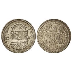 2 Reales. - 1712. - BARCELONA. - Cal-28. MBC+. - -