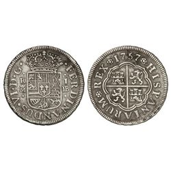 1 Real. - 1757. - MADRID. - J.B. - Cal-569. MBC. - -