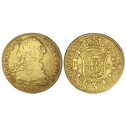 8 Escudos. - 1790. - NUEVO REINO. - J.J. - Cal-118. MBC-/MBC. - -