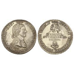 Medalla Proclamación. - 18 Noviembre 1808. - TARMA. - AR. Ø 32 mm. URRUTIA. (Hojitas en anverso). He