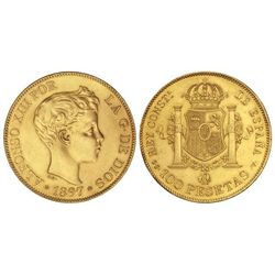 100 Pesetas. - 1897 (*18-97). - S.G.-V. - EBC+. - -