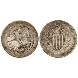 5 Pessetes. - 1900. - BARCELONA. - AR. (Ligeros golpecitos en canto reverso). EBC. - -
