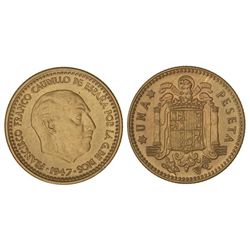 1 Peseta. - 1947 (*19-48). - SC. - -