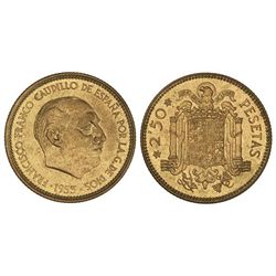 2,50 Pesetas. - 1953 (*19-71). - Procedente de la tira F.N.M.T.  PRUEBA. - -