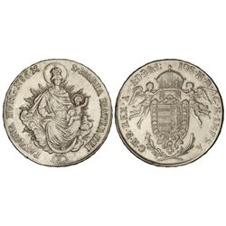 Thaler. - 1786-B. - JOSÉ II. - KREMNITZ. - AR. KM-400.2. MBC. - -