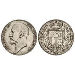 5 Coronas. - 1900. - JUAN II. - AR. (Pequeños golpecitos). Y-4. MBC. - -