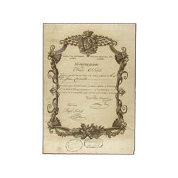Vale Real de 200 Pesos. - 1 Septiembre 1824. - REINADO DE FERNANDO VII. - REAL CAJA DE AMORTIZACIÓN.