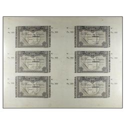 Lote 8 hojas enmarcadas. - 1 Enero 1937. - BANCO DE ESPAÑA. BILBAO. - 5 Pesetas Sin Serie (16), 5 Pe