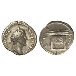 Denario. - Acuñada el 145-161 d.C. - ANTONINO PÍO. - Anv.: ANTONINVS AVG. PIVS P. P. Cabeza laureada