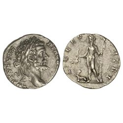 Denario. - Acuñada el 194 d.C. - SEPTIMIO SEVERO. - Anv.: L. SEPT. SEV. PERT. AVG. IMP. II. Cabeza l