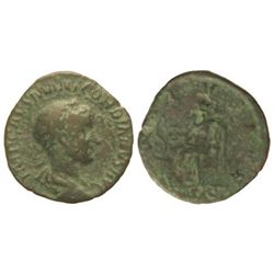 Sestercio. - Acuñada el 238-239 d.c. - GORDIANO III. - Anv.: IMP. CAES. M. ANT. GORDIANVS AVG. Busto