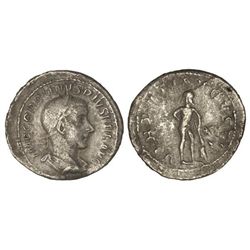 Denario. - Acuñada el 241-243 d.C. - GORDIANO III. - Anv.: IMP. GORDIANVS PIVS FEL. AVG. Busto laure