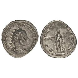 Antoniniano. - Acuñada el 253 d.C. - EMILIANO. - Anv.: IMP. CAES. AEMILIANVS P. F. AVG. Busto radiad